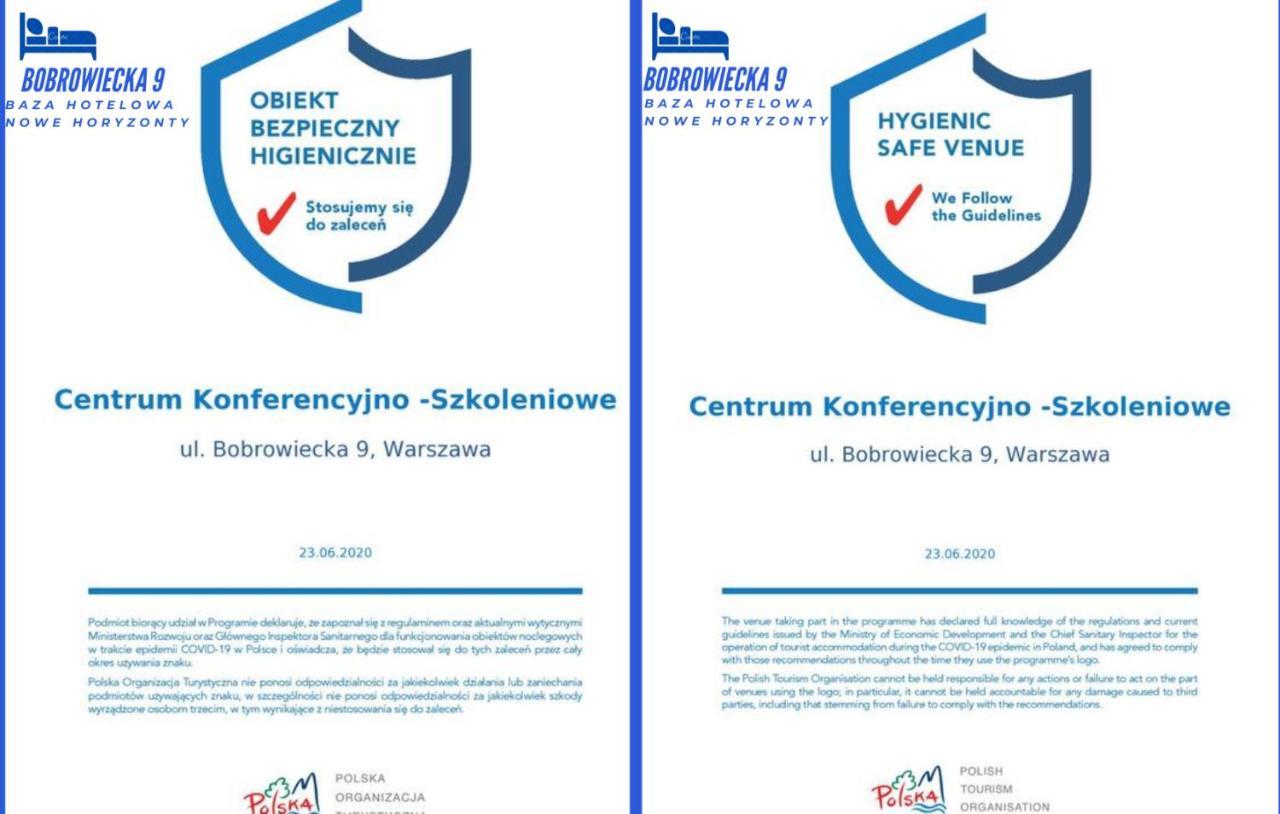 Baza Hotelowa Bobrowiecka 9 바르샤바 외부 사진
